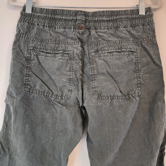 Anthropologie, Women's Jogger Pant, Size 25, Green, accent Trim, Casual, Relaxed - Picture 5 of 13